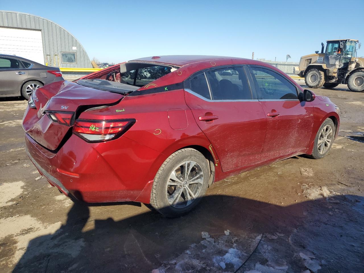 2022 NISSAN SENTRA SV VIN:3N1AB8CV6NY301103