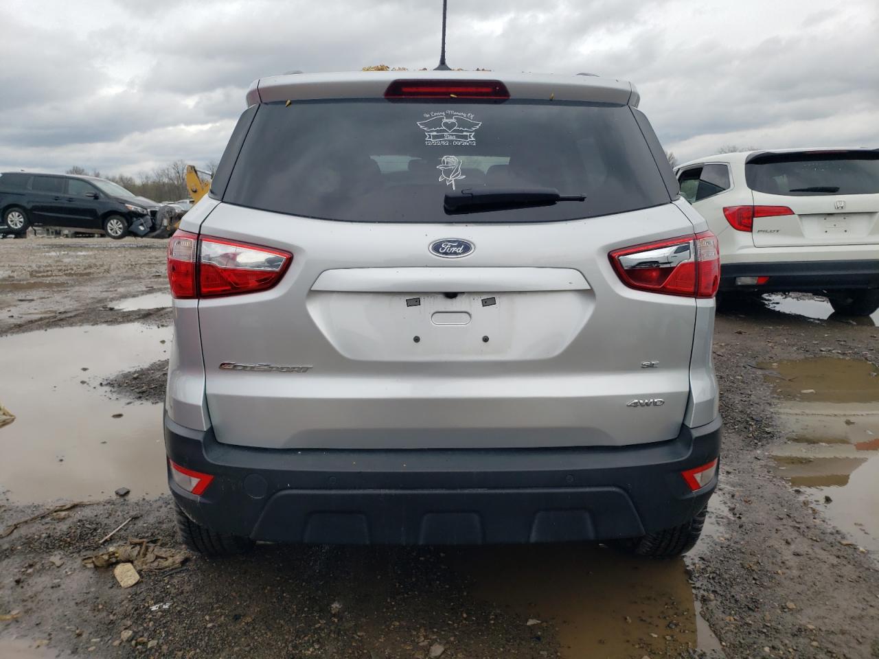 2022 FORD ECOSPORT SE VIN:MAJ6S3GL2NC464540