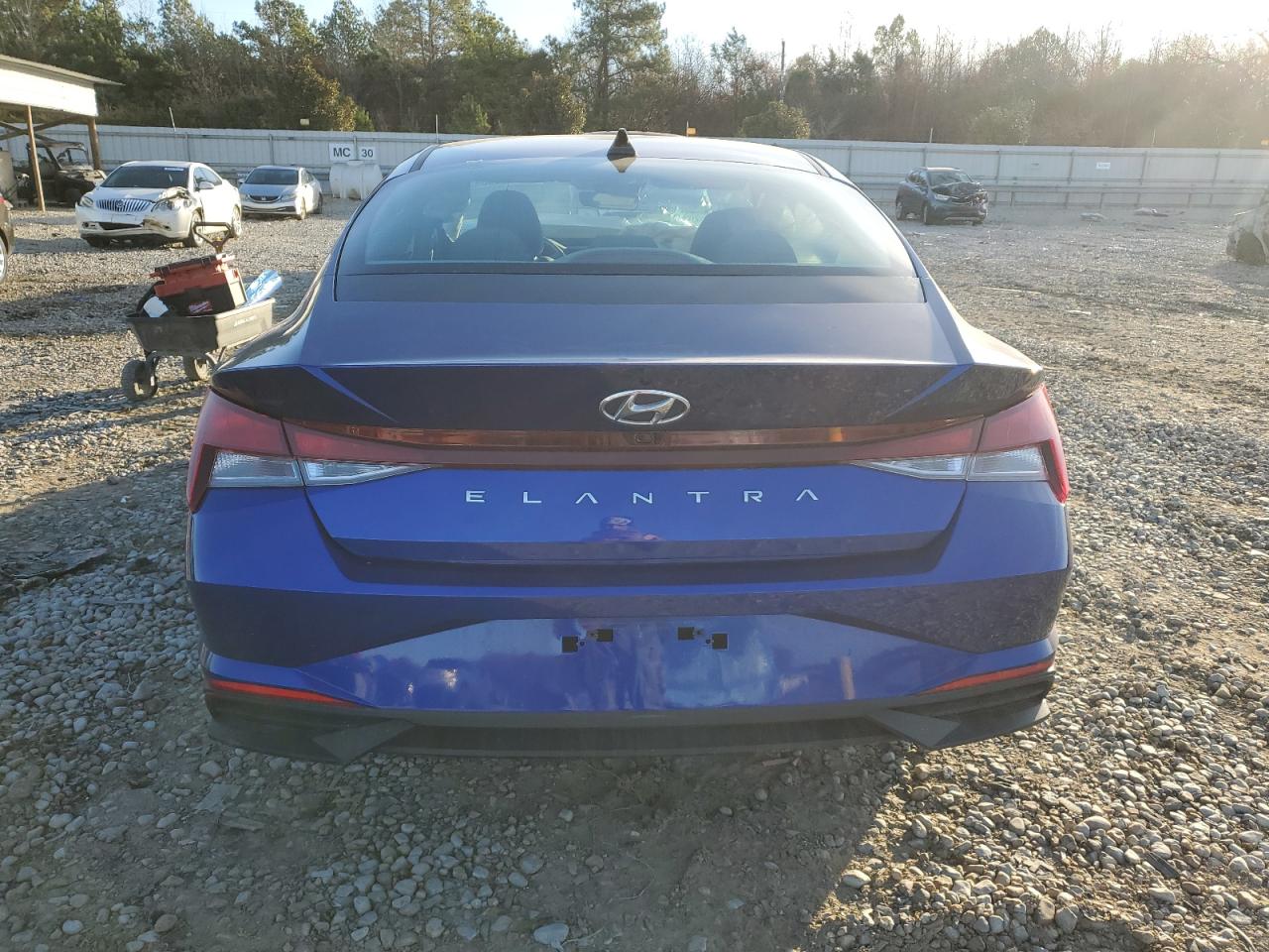 2023 HYUNDAI ELANTRA SEL VIN:KMHLS4AG1PU597460