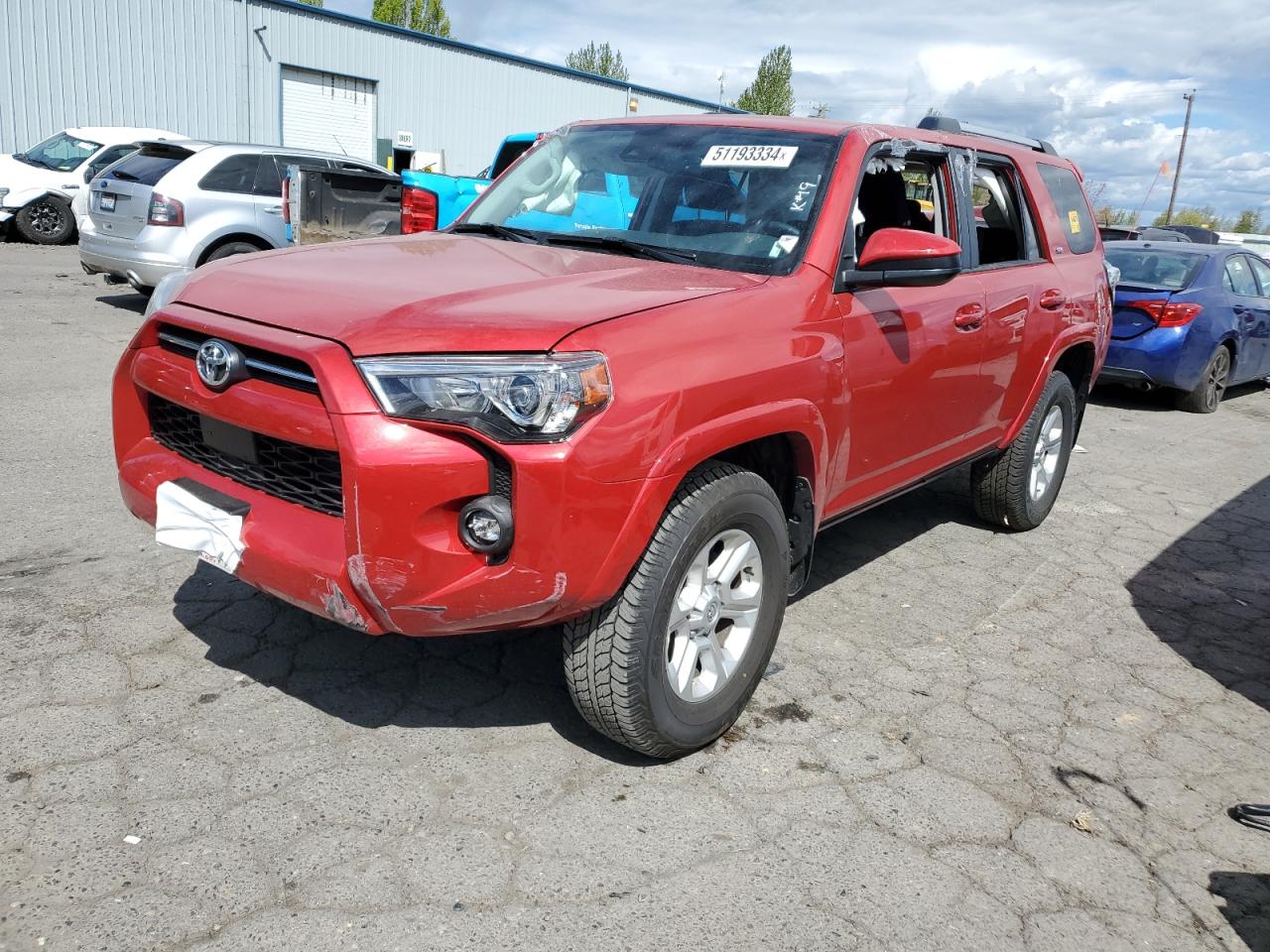 2024 TOYOTA 4RUNNER SR5/SR5 PREMIUM VIN:JTEMU5JRXR6242381