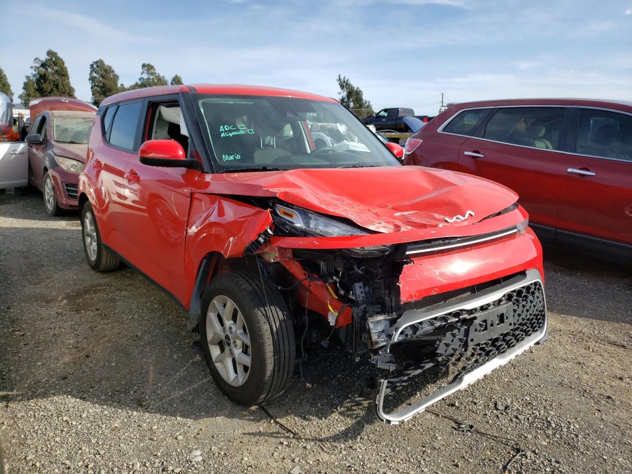 2022 KIA SOUL LX VIN:KNDJ23AU8N7167349