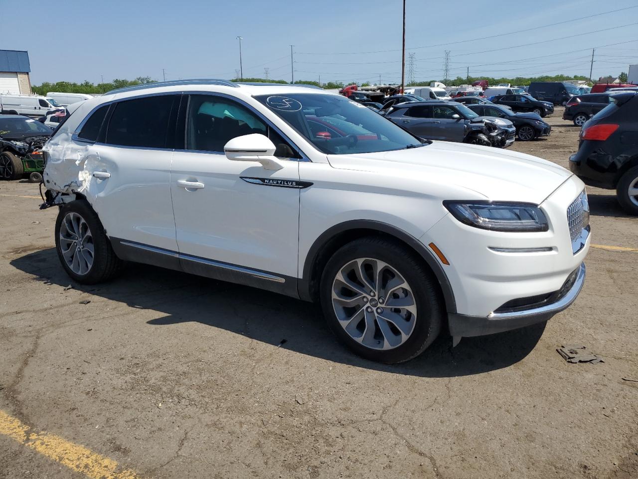 2023 LINCOLN NAUTILUS RESERVE VIN:2LMPJ8K93PBL17947