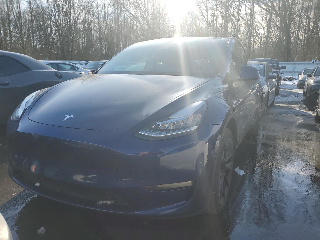 2022 TESLA MODEL Y  VIN:7SAYGDEE1NF420243