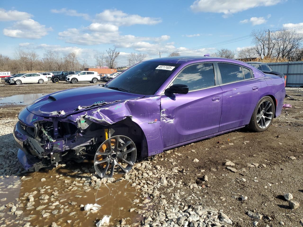 2023 DODGE CHARGER SCAT PACK VIN:2C3CDXGJ2PH662133