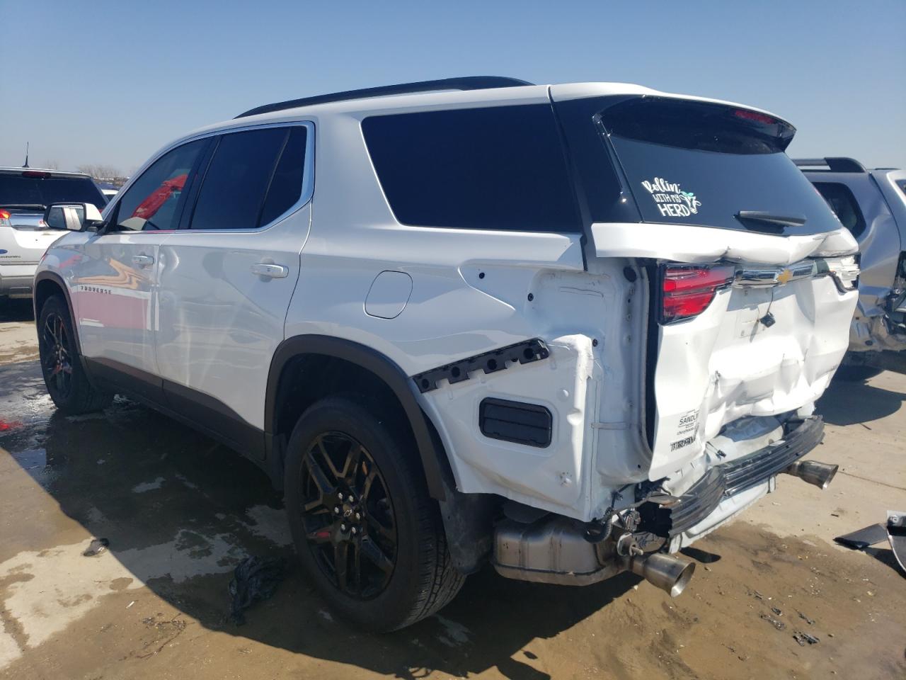 2022 CHEVROLET TRAVERSE LT VIN:1GNERHKW0NJ186885