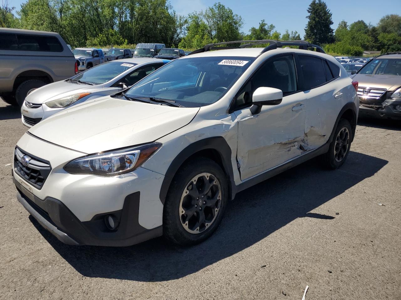 2022 SUBARU CROSSTREK PREMIUM VIN:JF2GTAPC4N8217573