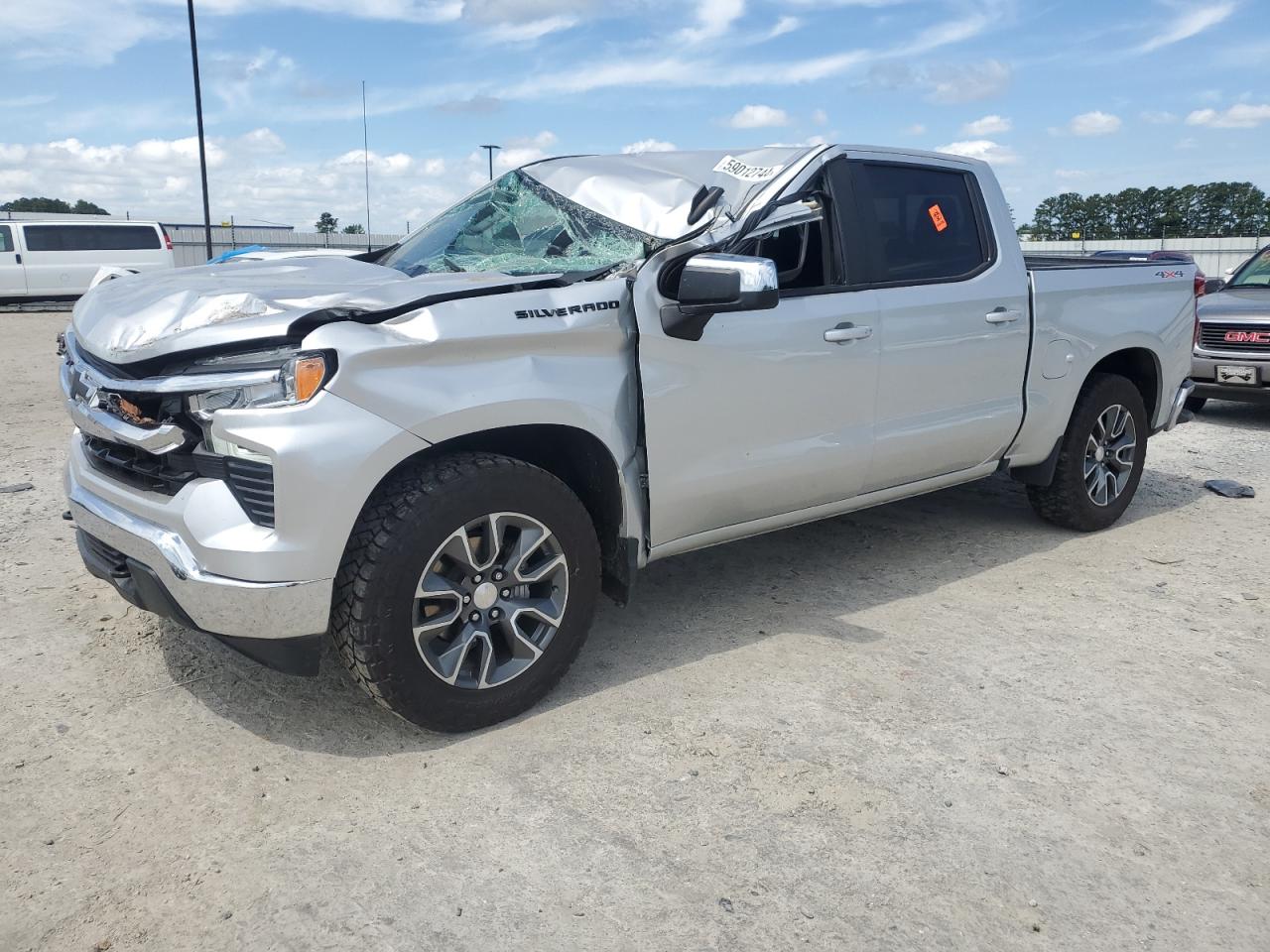 2022 CHEVROLET SILVERADO K1500 LT VIN:1GCUDDED1NZ554269