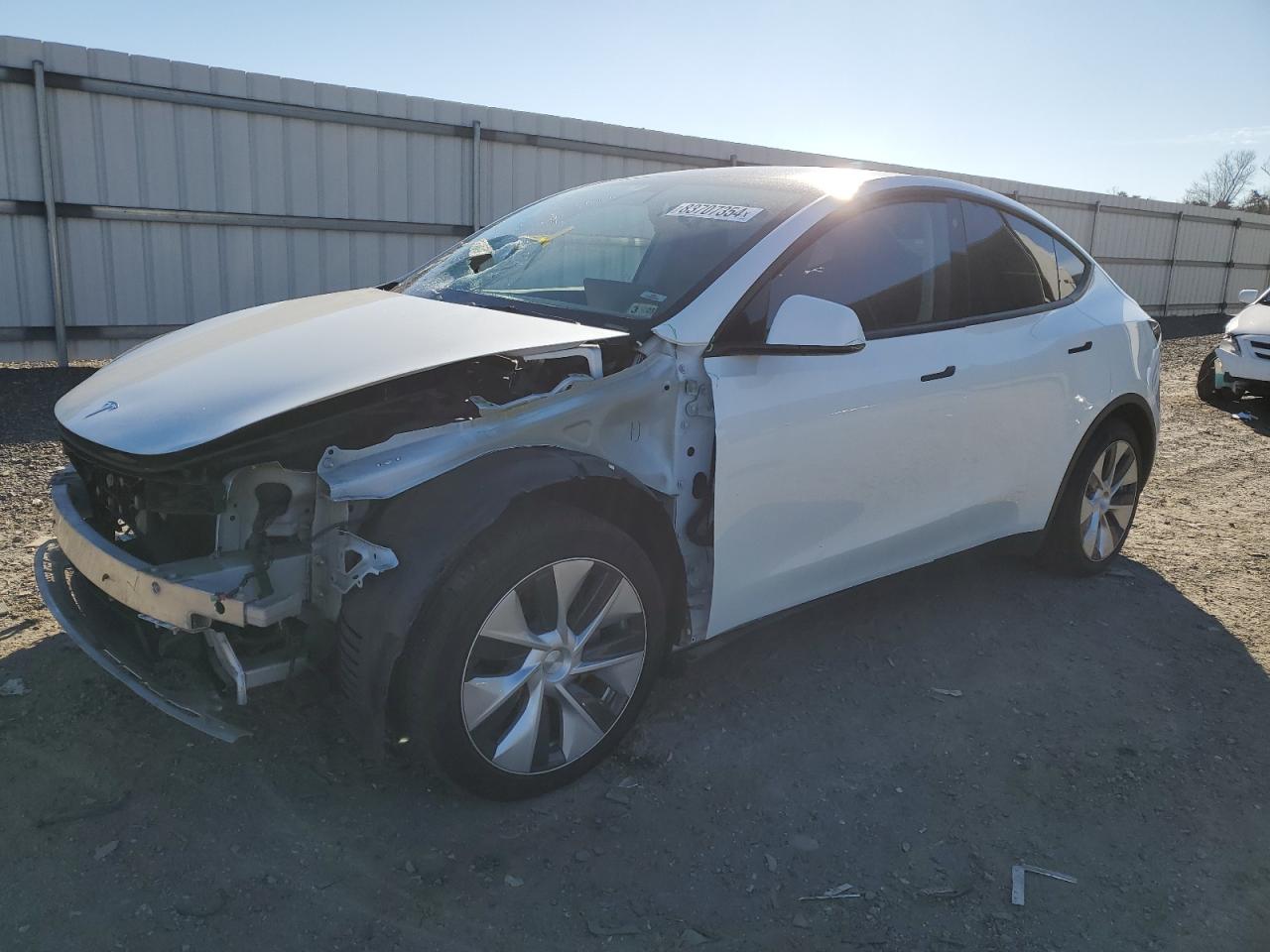 2022 TESLA MODEL Y  VIN:7SAYGAEE2NF329433