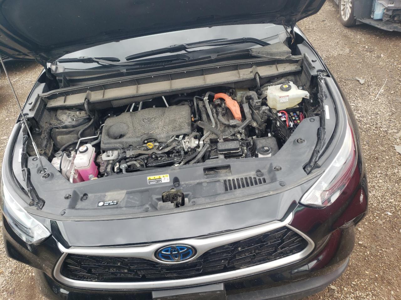 2022 TOYOTA HIGHLANDER HYBRID XLE VIN:5TDHBRCH6NS548141