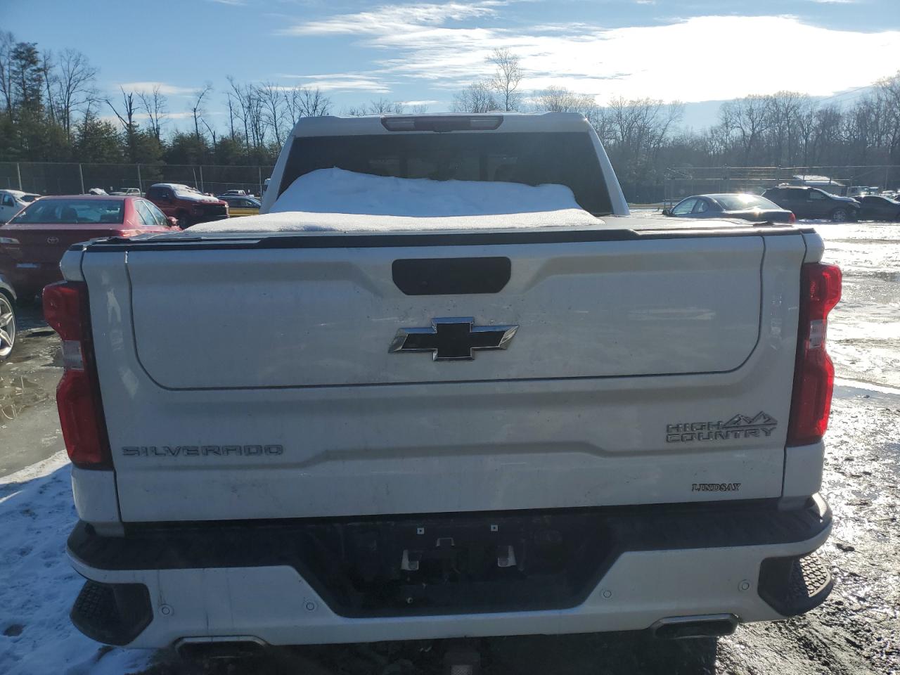 2022 CHEVROLET SILVERADO LTD K1500 HIGH COUNTRY VIN:3GCUYHEL8NG160058