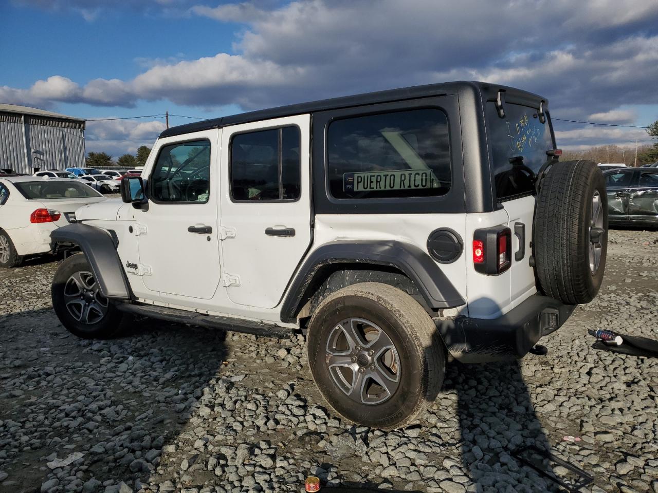 2022 JEEP WRANGLER UNLIMITED SPORT VIN:1C4HJXDG3NW249168