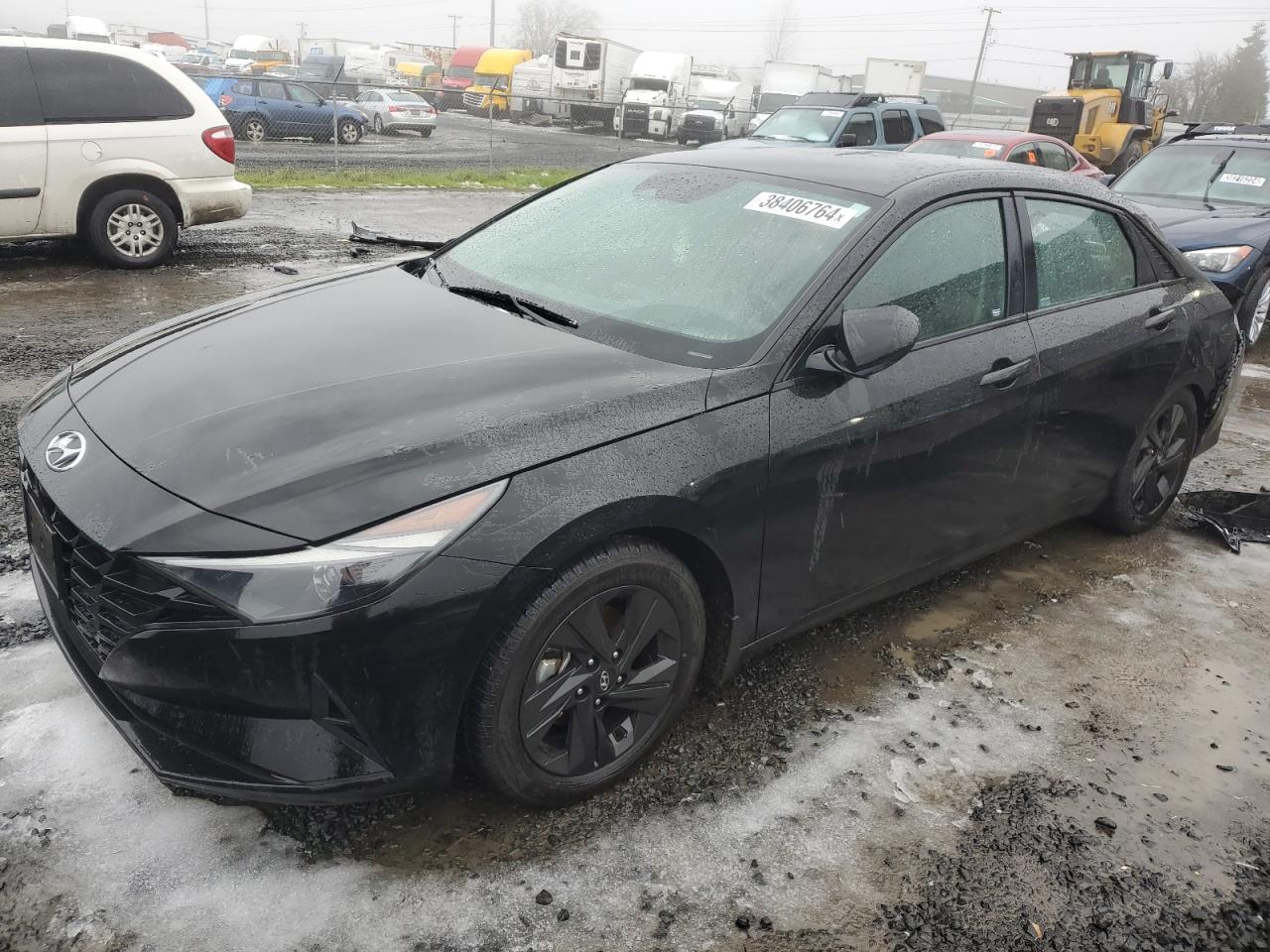 2022 HYUNDAI ELANTRA SEL VIN:5NPLS4AGXNH054300