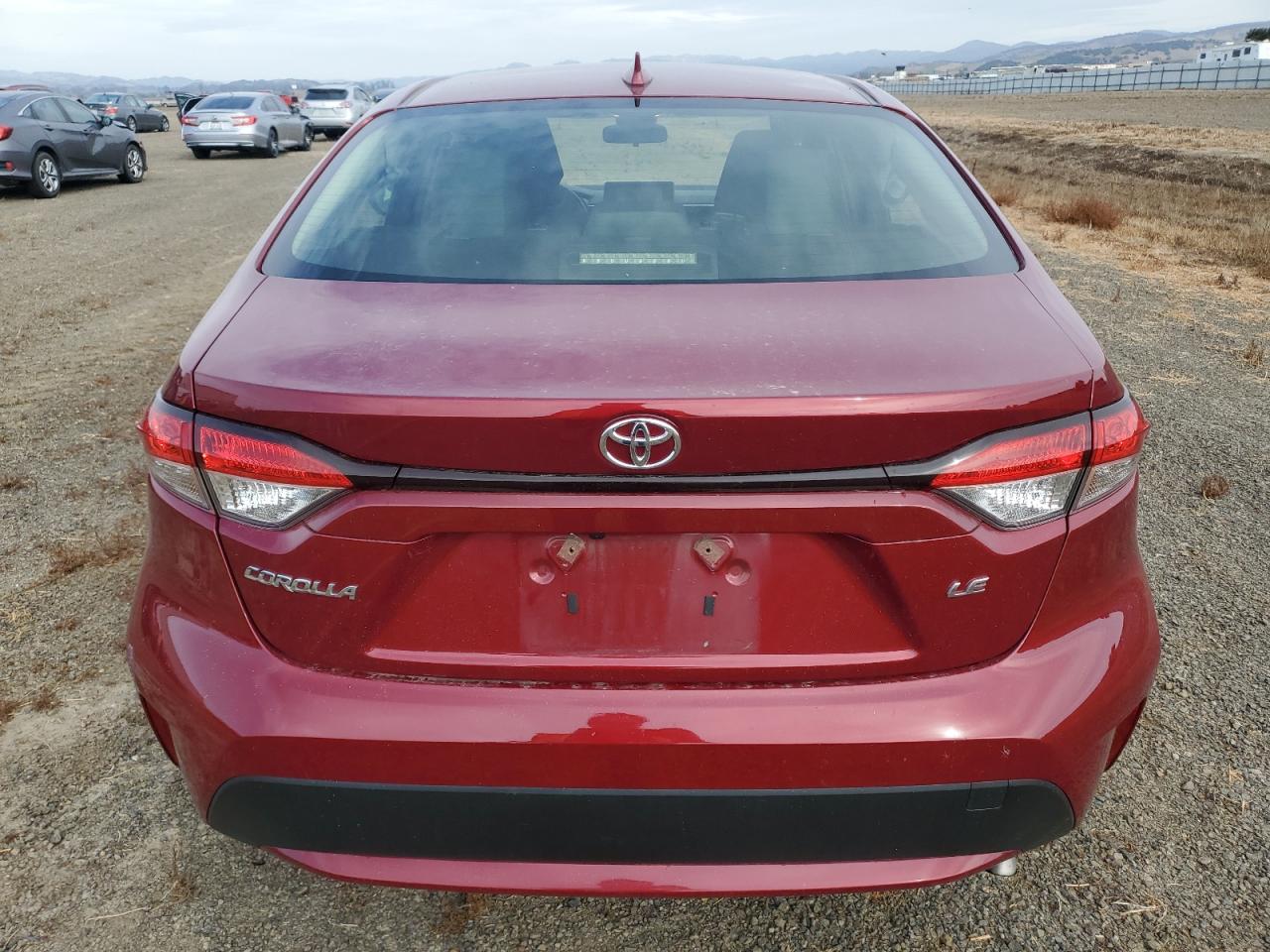 2022 TOYOTA COROLLA LE VIN:JTDEPMAE3NJ232452