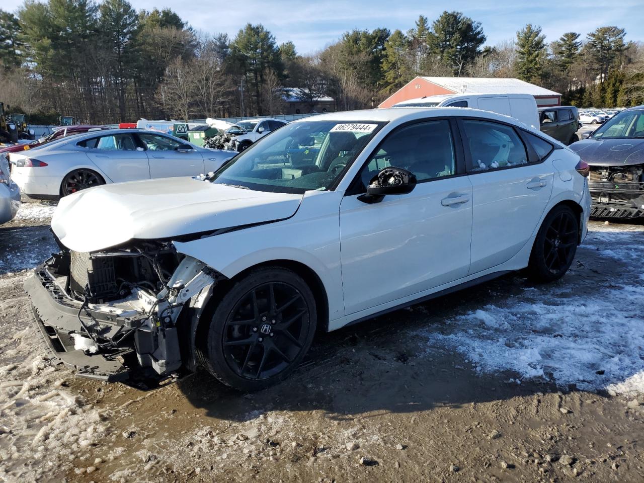 2022 HONDA CIVIC SPORT VIN:19XFL2H83NE007305
