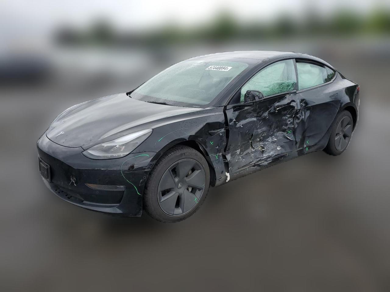 2022 TESLA MODEL 3  VIN:5YJ3E1EB9NF251980