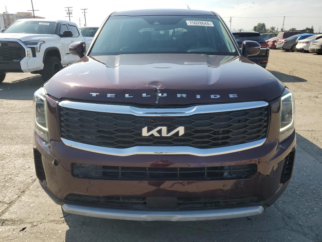 2022 KIA TELLURIDE LX VIN:5XYP24HC3NG205490