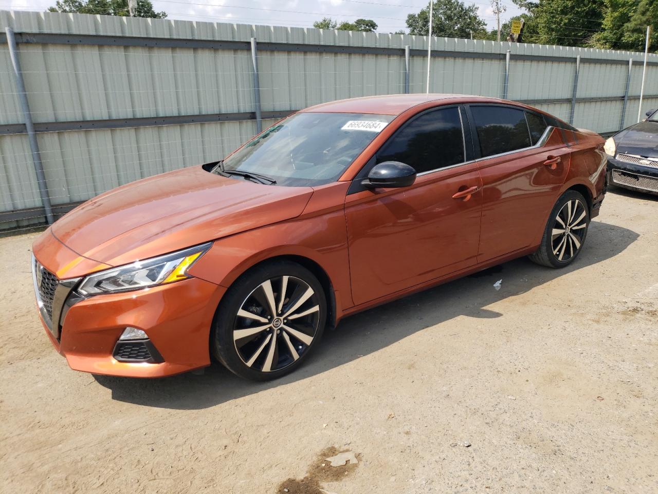 2022 NISSAN ALTIMA SR VIN:1N4BL4CV0NN355507