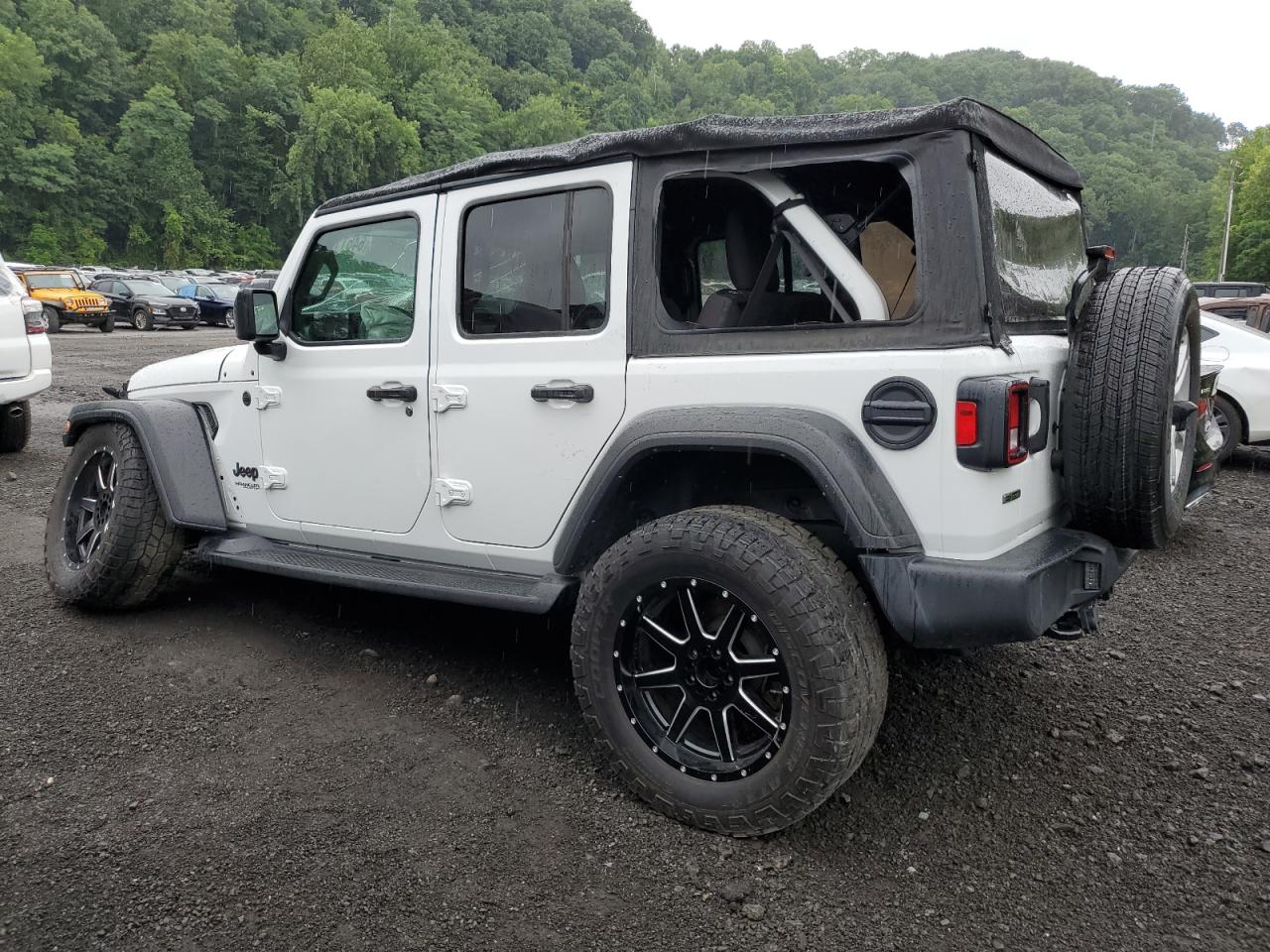 2022 JEEP WRANGLER UNLIMITED SPORT VIN:1C4HJXDM3NW224955