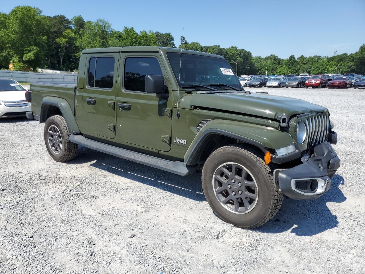 2022 JEEP GLADIATOR OVERLAND VIN:1C6HJTFG9NL140342