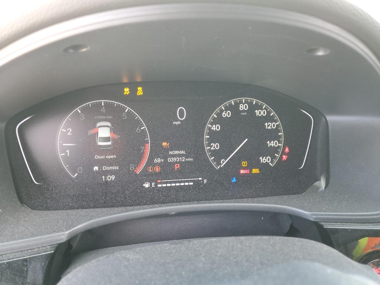 2023 HONDA CIVIC SPORT VIN:2HGFE2F56PH503257