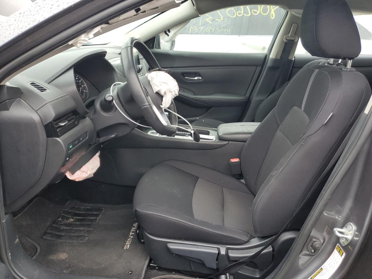 2022 NISSAN SENTRA SV VIN:3N1AB8CV7NY316824