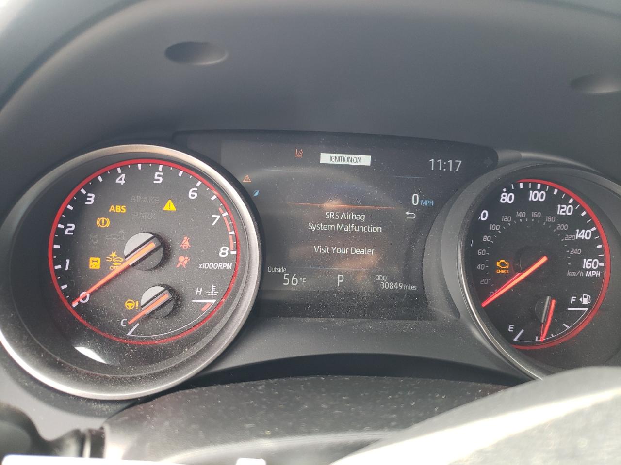 2022 TOYOTA CAMRY XSE VIN:4T1K61AK3NU032269