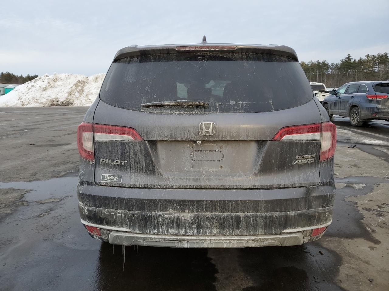 2022 HONDA PILOT TOURING VIN:5FNYF6H64NB014327