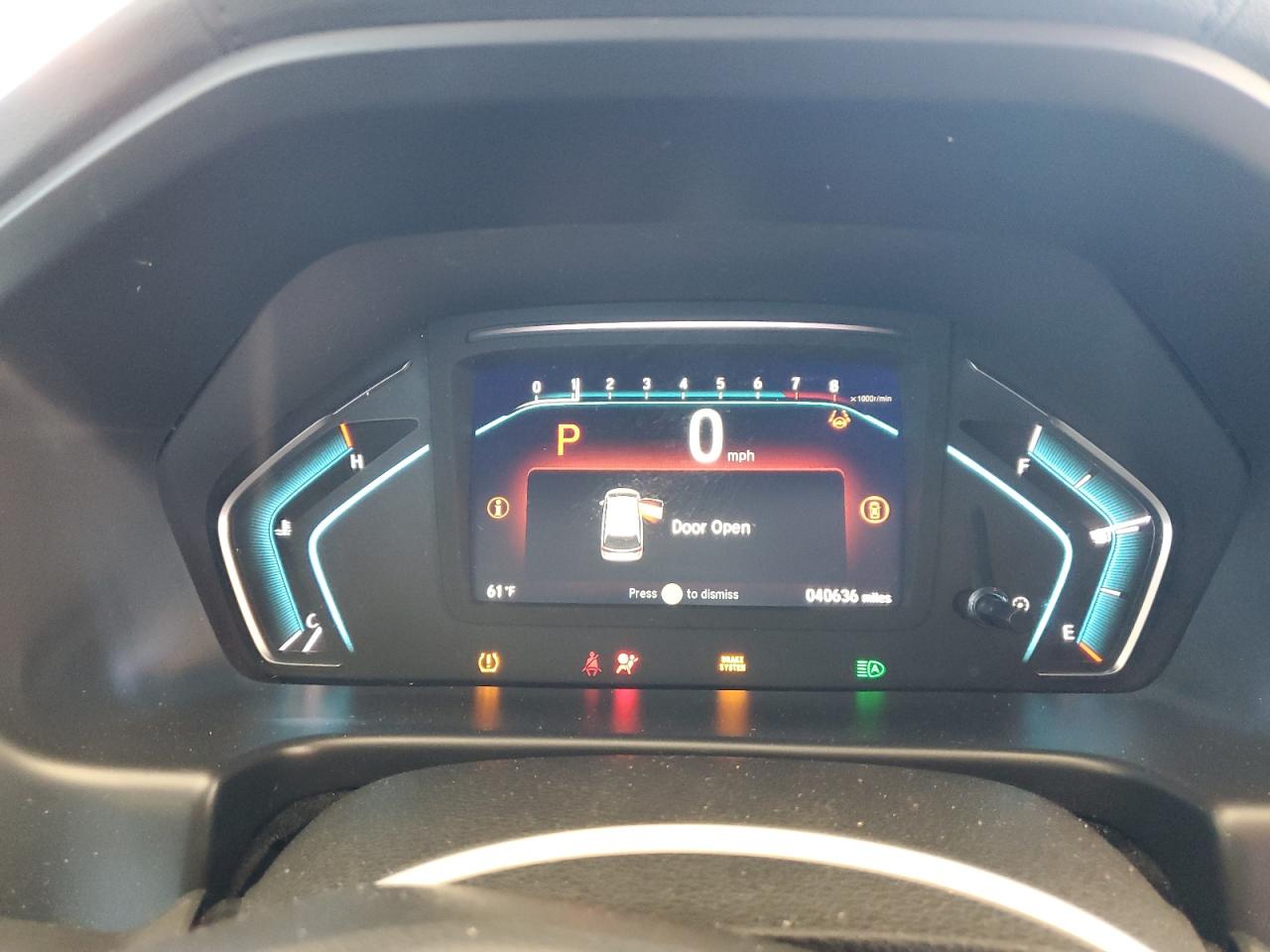 2022 HONDA ODYSSEY TOURING VIN:5FNRL6H86NB064354