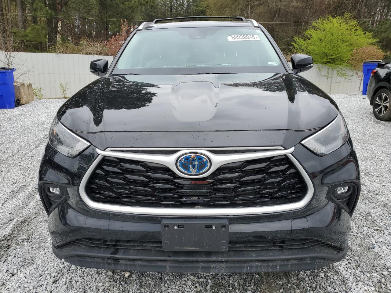 2022 TOYOTA HIGHLANDER HYBRID XLE VIN:5TDGBRCH7NS554106