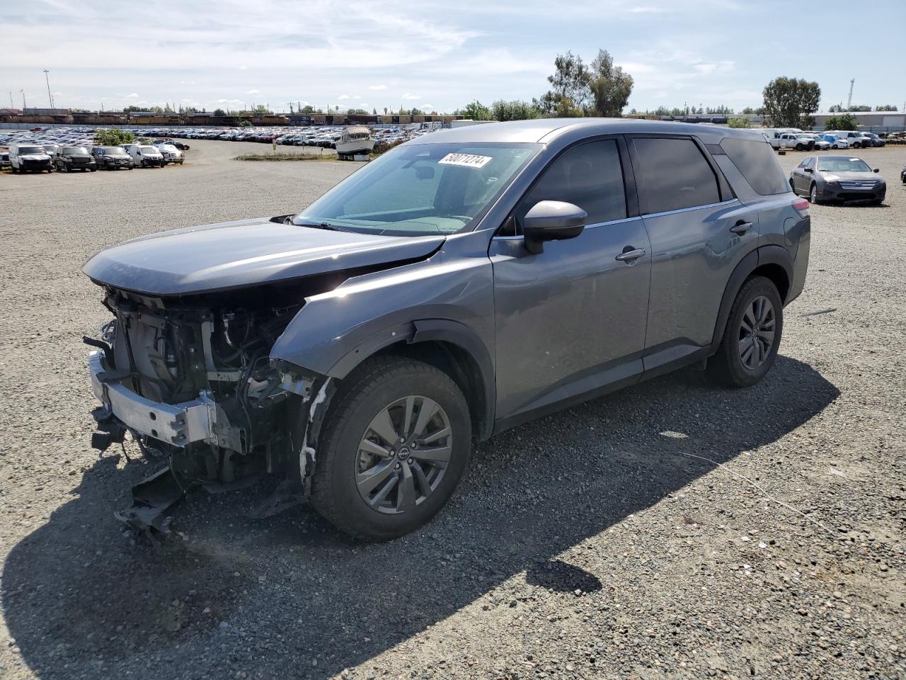 2022 NISSAN PATHFINDER S VIN:5N1DR3AA3NC226311