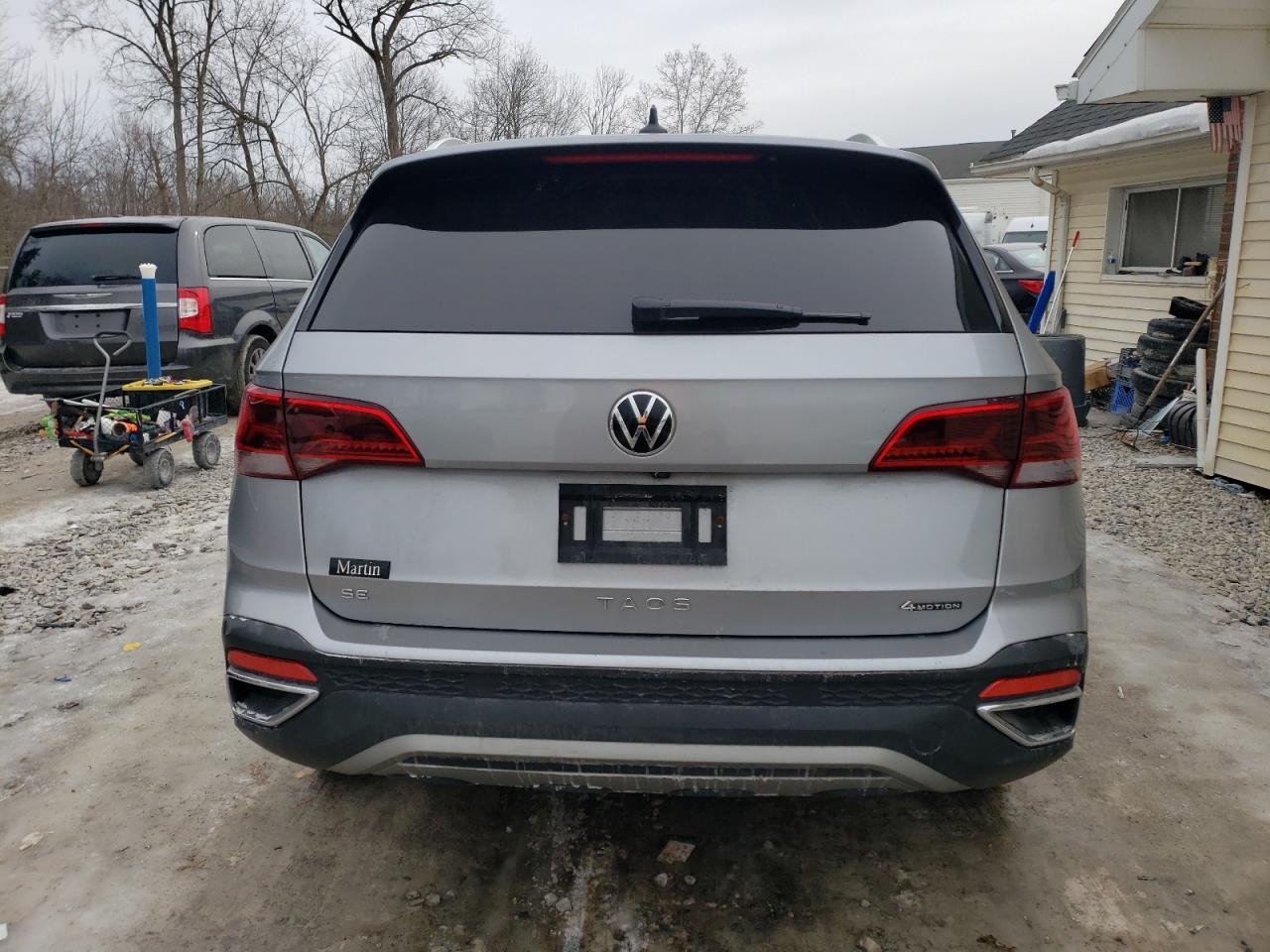 2022 VOLKSWAGEN TAOS SE VIN:3VVWX7B24NM041492