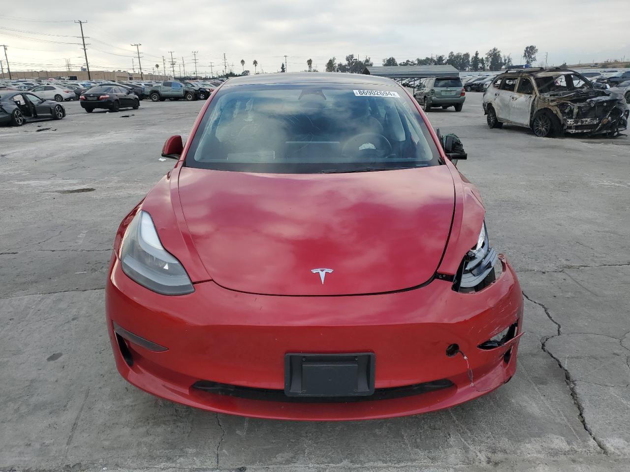 2023 TESLA MODEL 3  VIN:5YJ3E1EA3PF703044