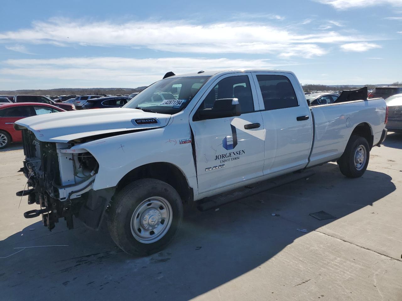 2022 RAM 2500 TRADESMAN VIN:3C6UR4HJ2NG320619