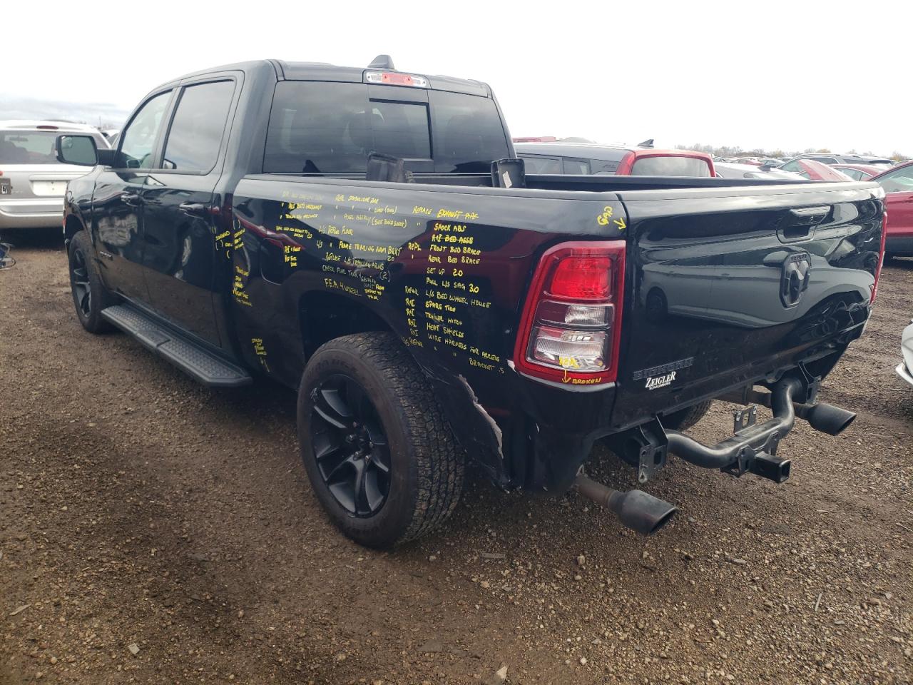 2022 RAM 1500 BIG HORN/LONE STAR VIN:1C6SRFMT0NN229043