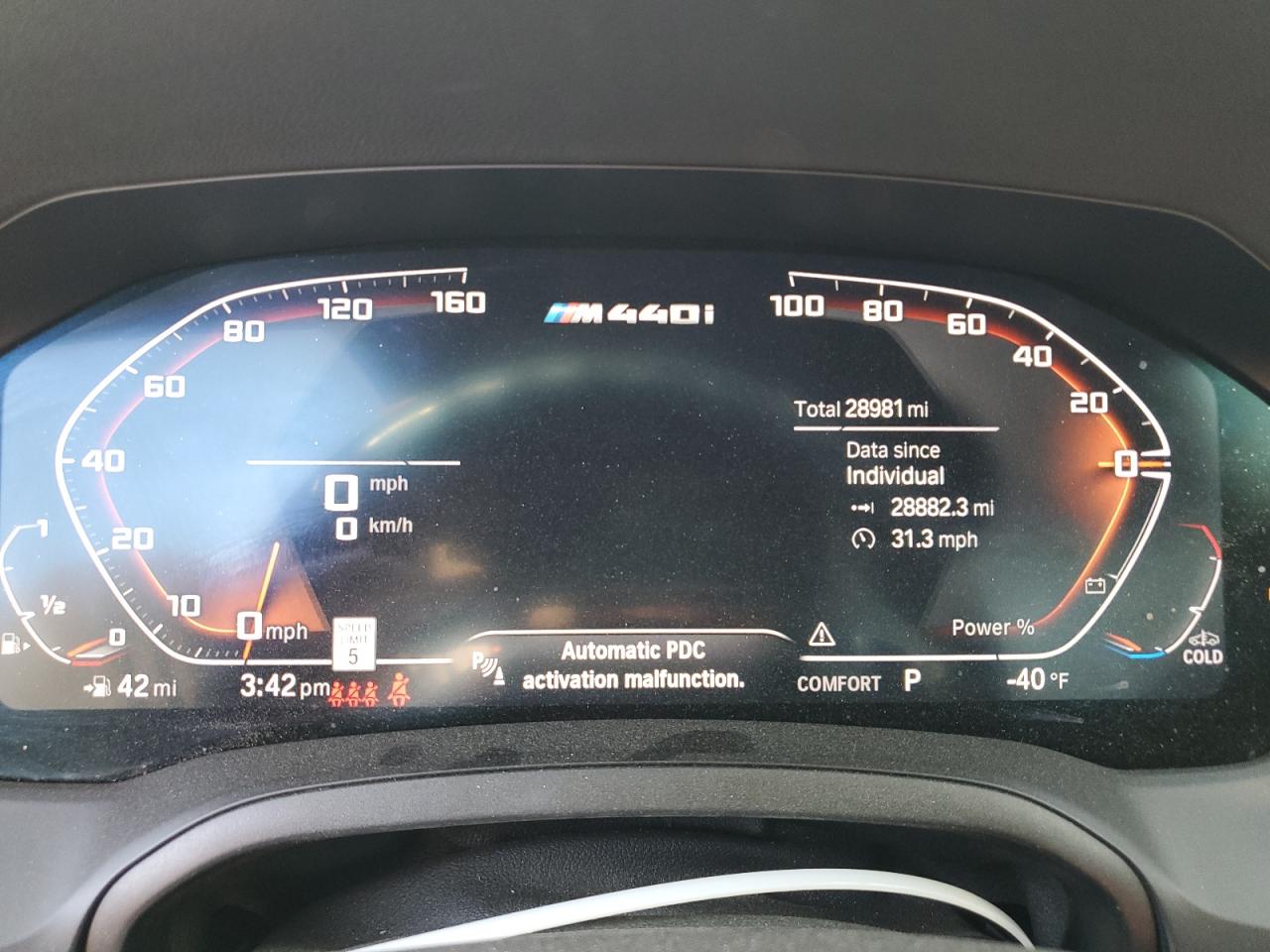 2022 BMW M440XI GRAN COUPE VIN:WBA13AW09NFM24688