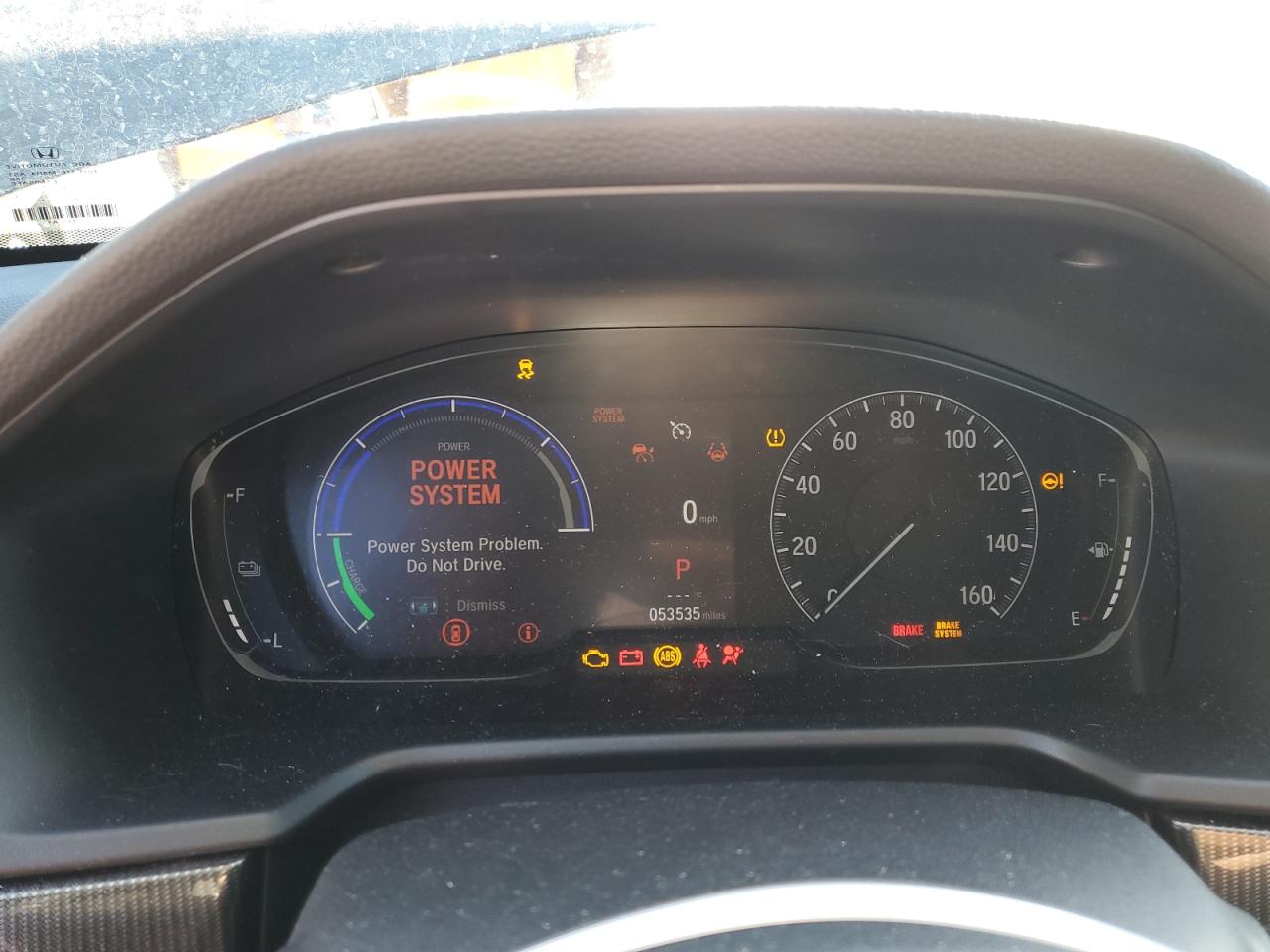 2022 HONDA ACCORD HYBRID SPORT VIN:1HGCV3F20NA000043