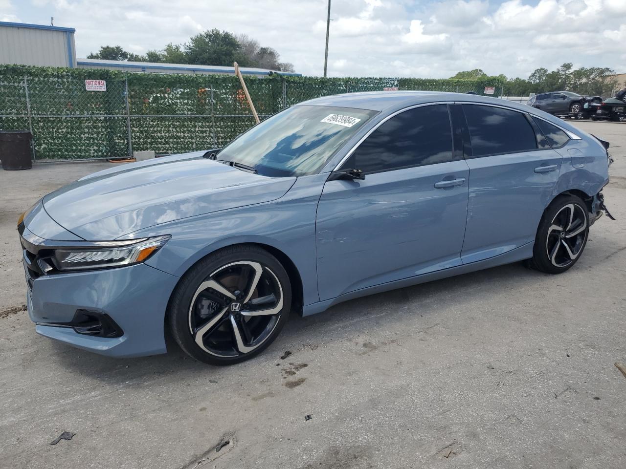 2022 HONDA ACCORD SPORT SE VIN:1HGCV1F45NA105618