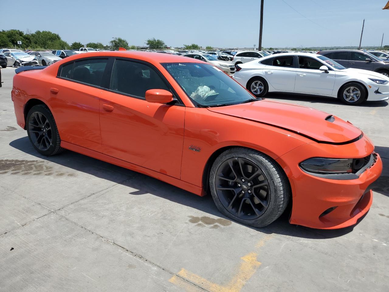 2022 DODGE CHARGER SCAT PACK VIN:2C3CDXGJXNH126639