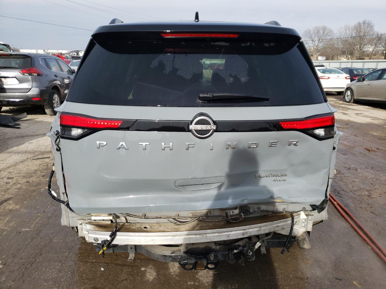 2022 NISSAN PATHFINDER PLATINUM VIN:5N1DR3DK4NC211482
