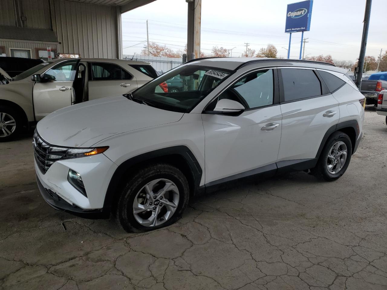 2022 HYUNDAI TUCSON SEL VIN:5NMJBCAE0NH035431