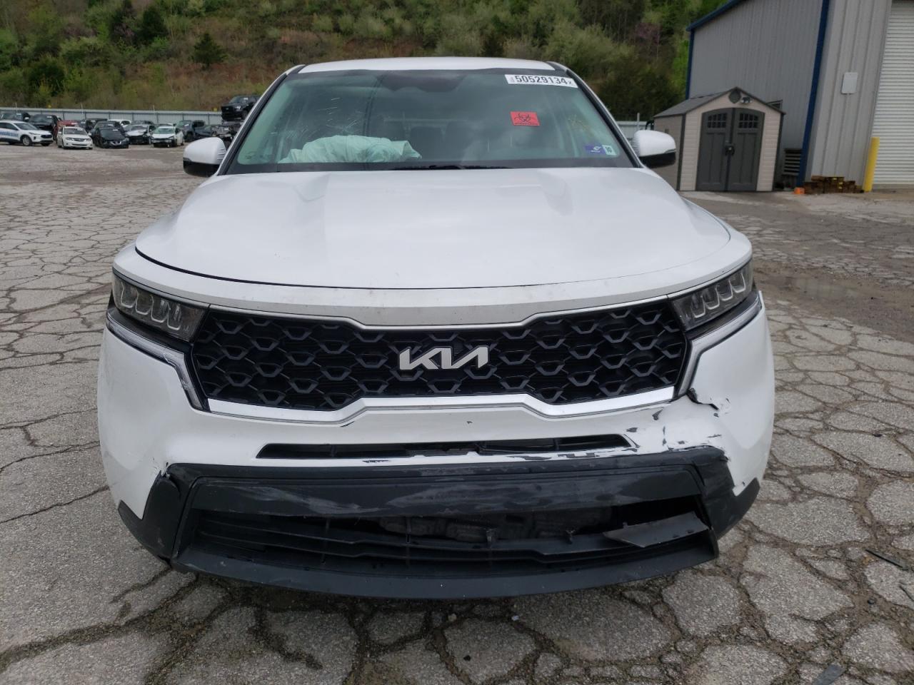 2022 KIA SORENTO LX VIN:5XYRGDLC1NG148837