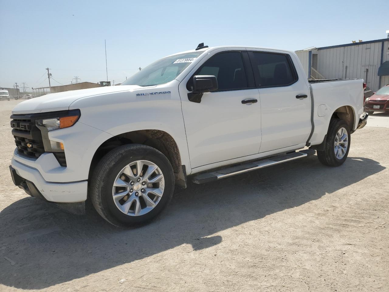 2022 CHEVROLET SILVERADO C1500 CUSTOM VIN:3GCPABEK0NG517805