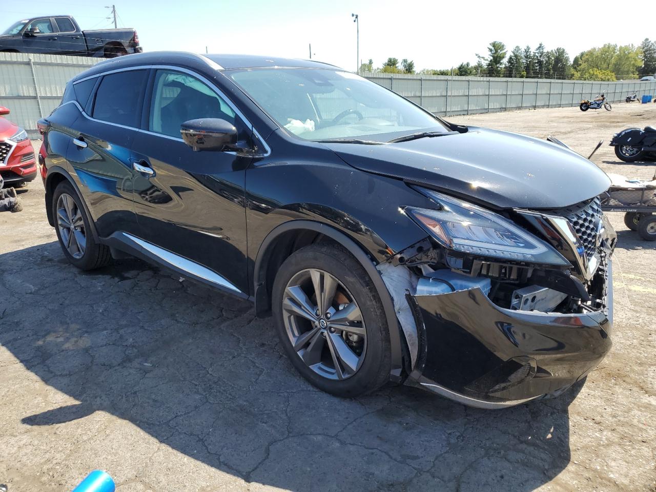 2022 NISSAN MURANO PLATINUM VIN:5N1AZ2DS1NC109716