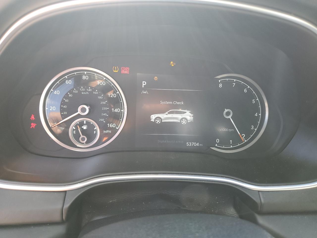 2022 GENESIS GV80 BASE VIN:KMUHBDSB5NU079116