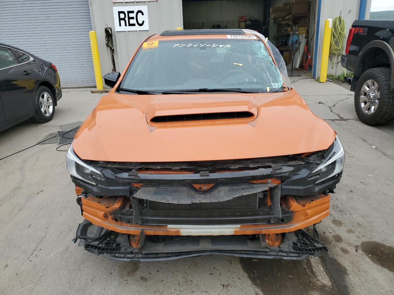 2022 SUBARU WRX LIMITED VIN:JF1VBAL64N9008357