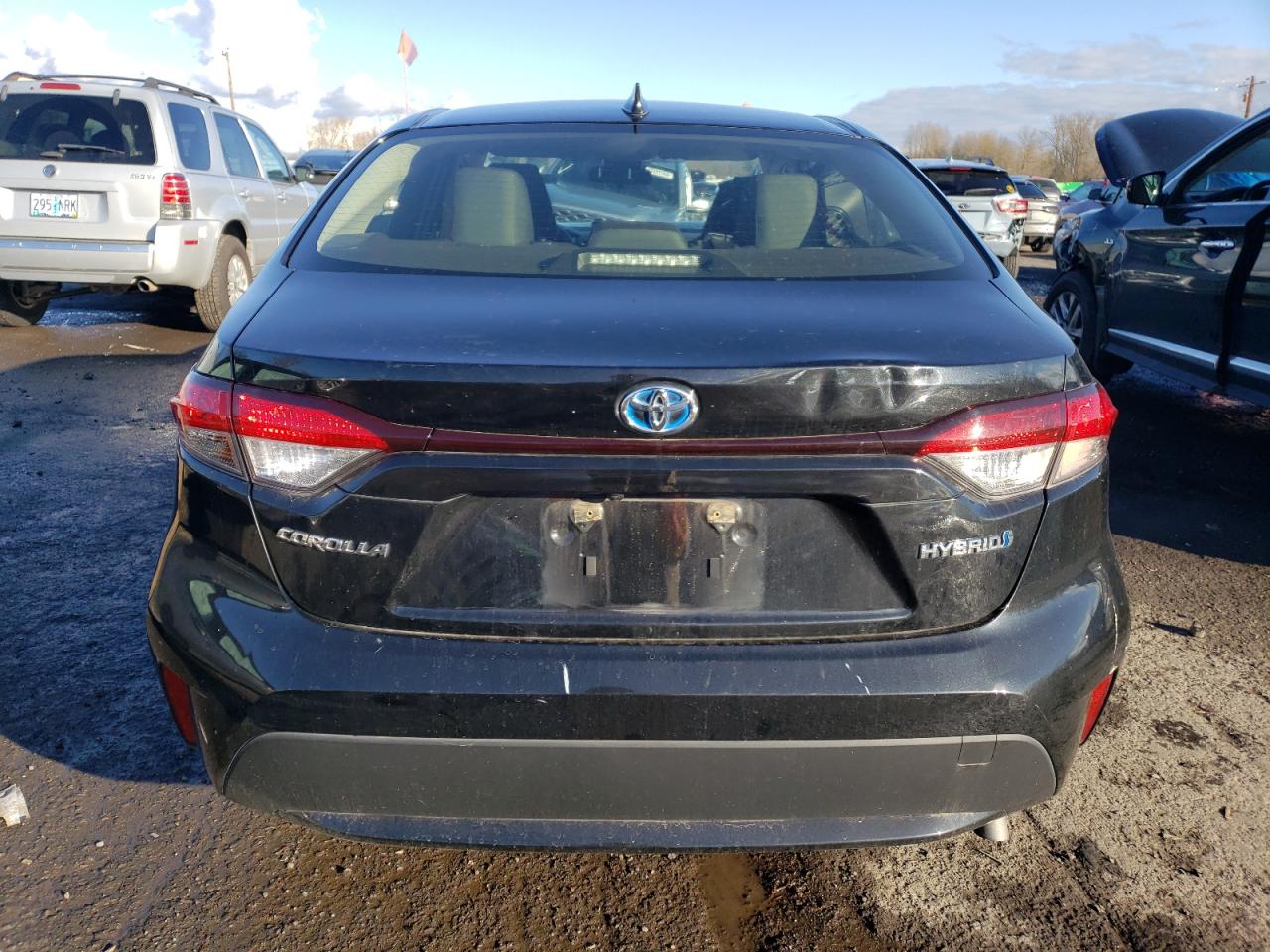 2022 TOYOTA COROLLA LE VIN:JTDEAMDE7NJ043753