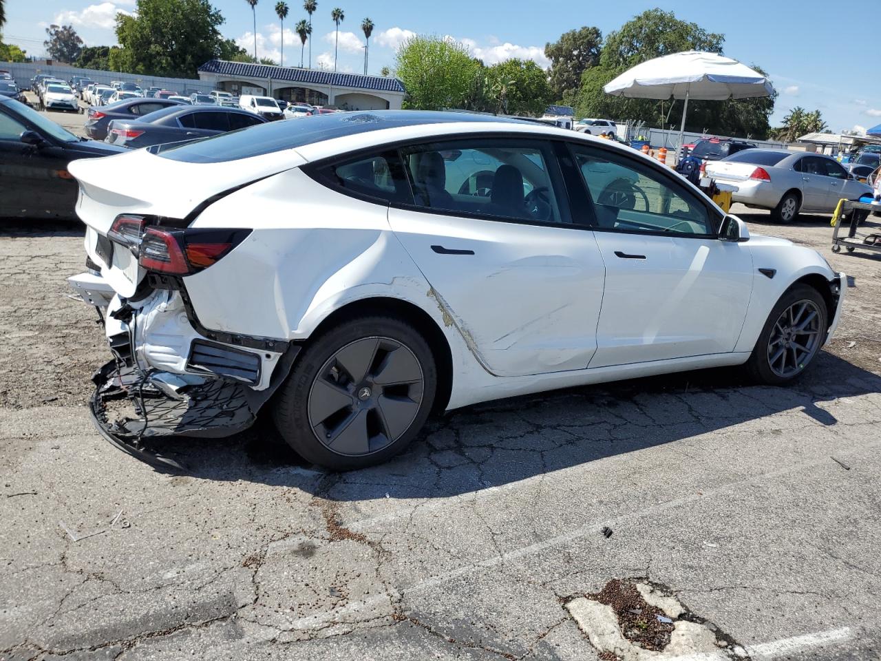 2023 TESLA MODEL 3  VIN:5YJ3E1EB6PF387972