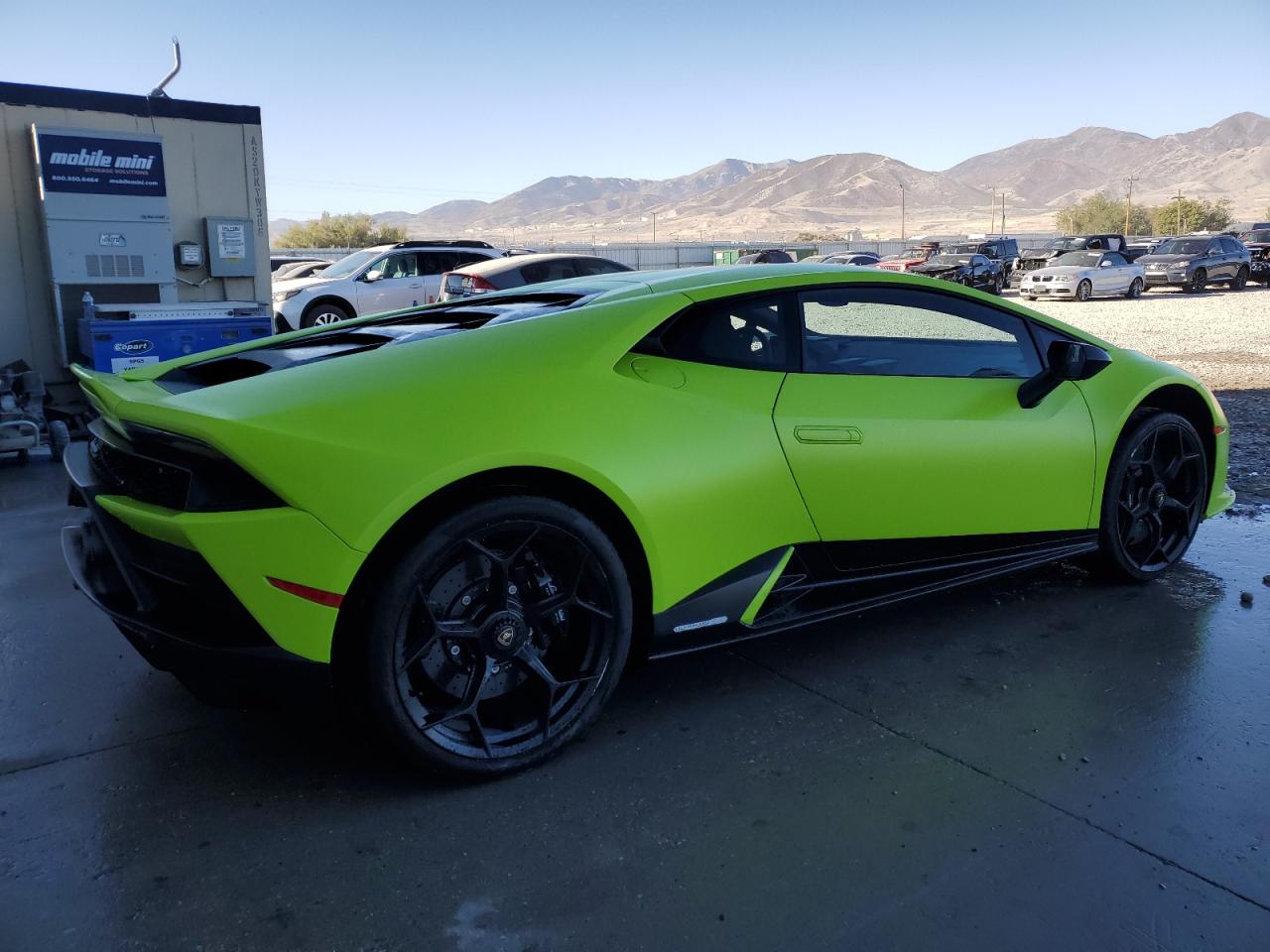 2023 LAMBORGHINI HURACAN EVO VIN:ZHWUF4ZFXPLA22265