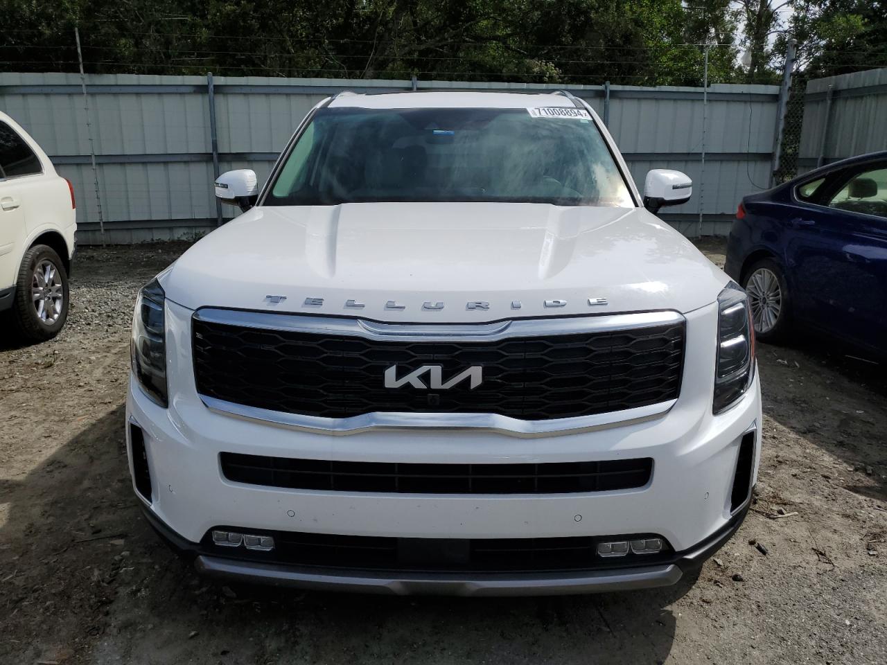 2022 KIA TELLURIDE SX VIN:5XYP54HC8NG301249