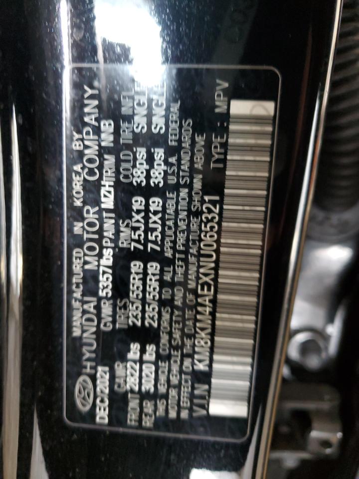 2022 HYUNDAI IONIQ 5 SE VIN:KM8KM4AEXNU065321